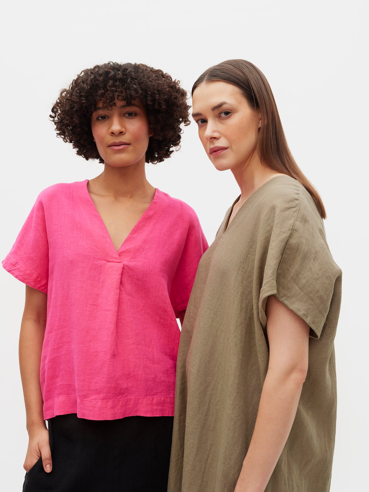 ENVELOPE-Toppi pellava, Flow Pink