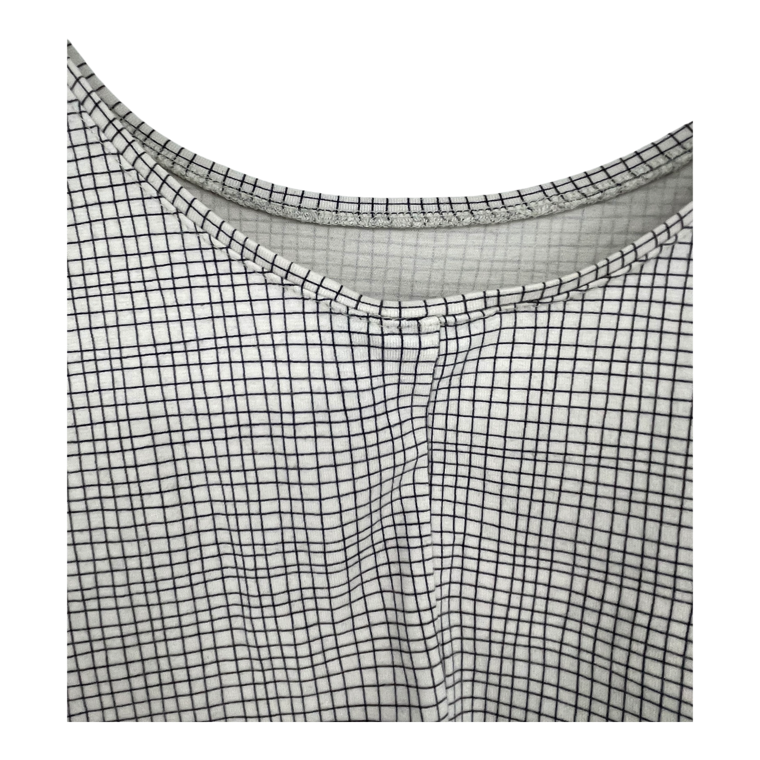 Sleeveless dress, grid | woman S
