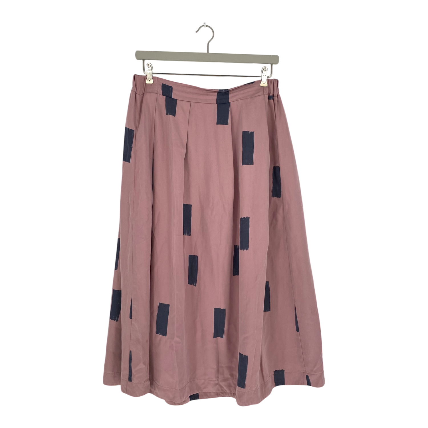 Pleated skirt, woods | woman L