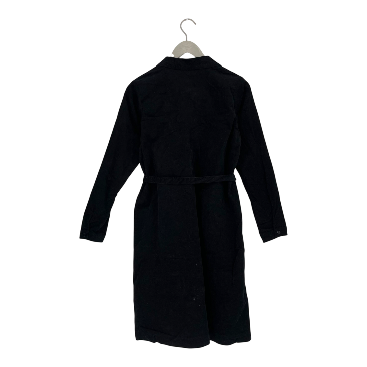 Corduroy shirt dress, black | woman S