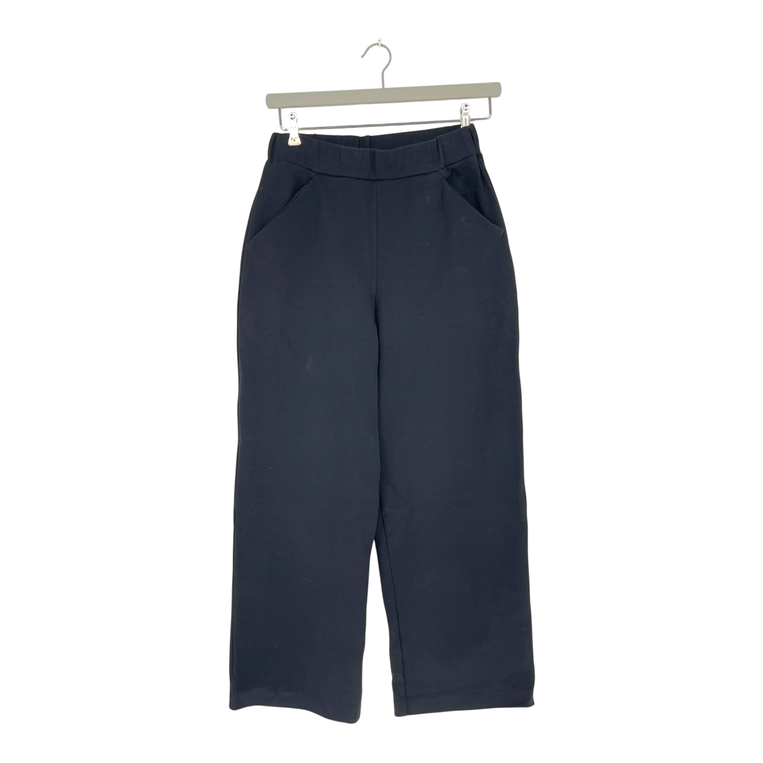 Wide leg trousers, black | woman M