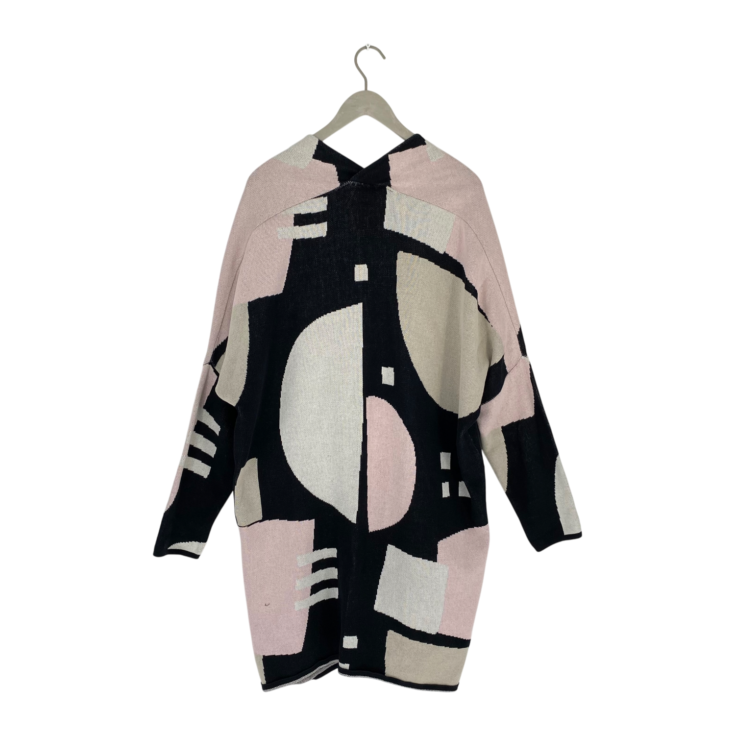 Long knitted cardigan, multicolor | woman M/L