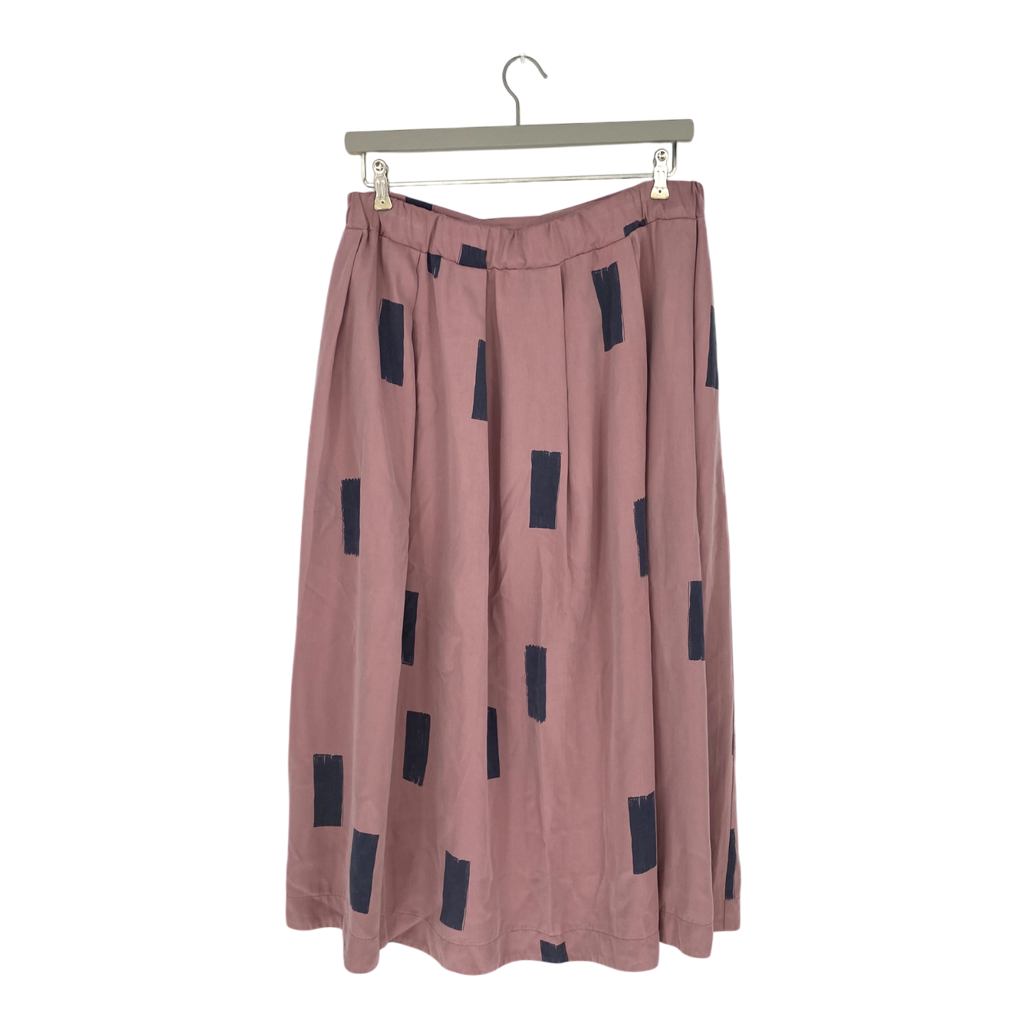 Pleated skirt, woods | woman L
