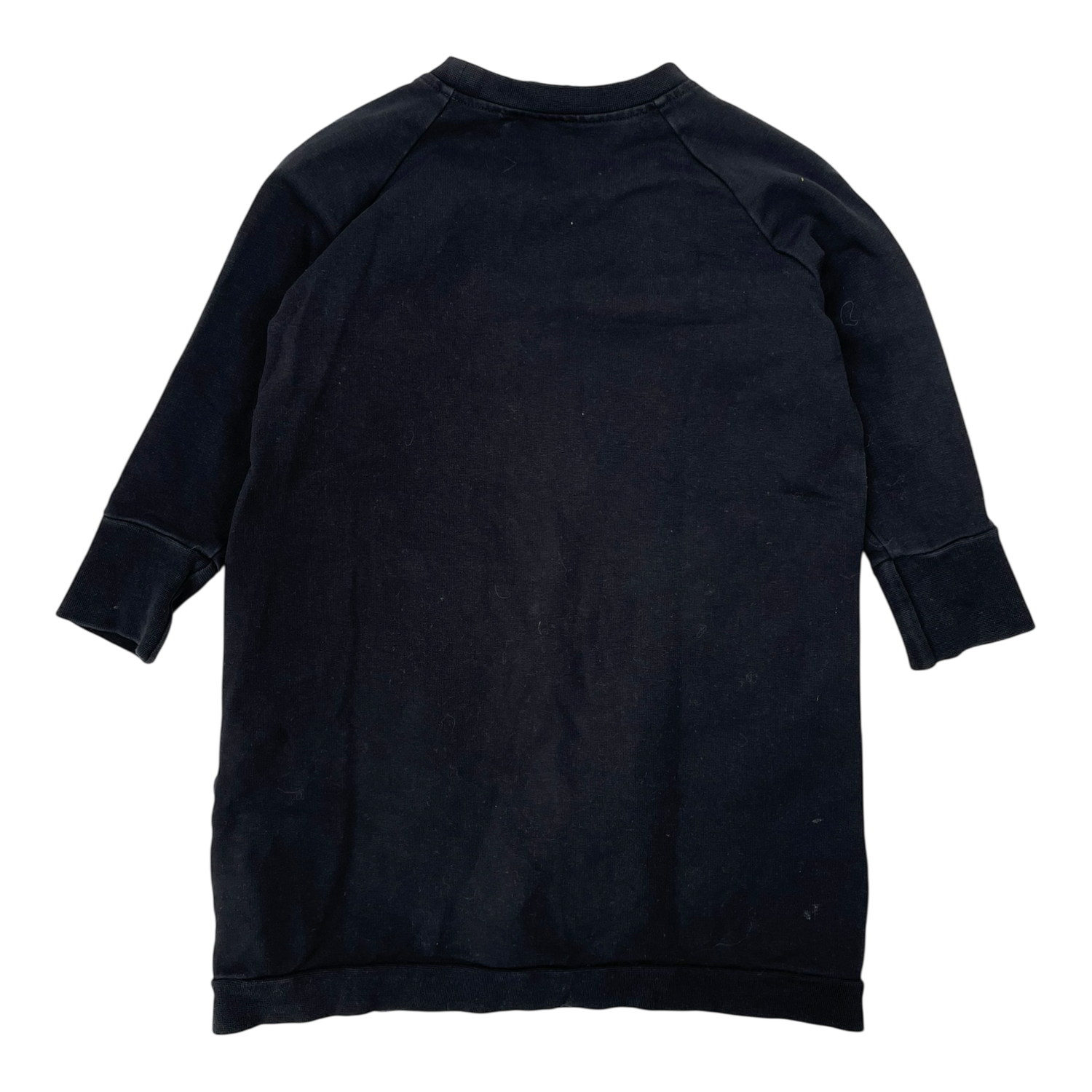 Fox sweat dress, black/brown | 86/92cm