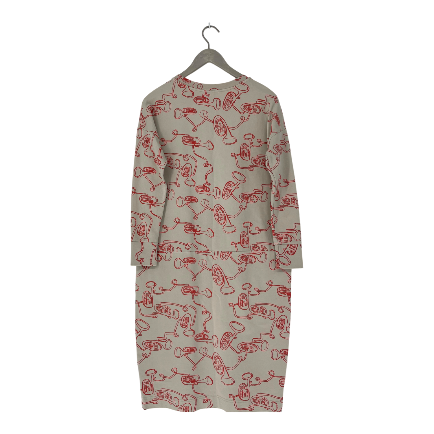 Giant split dress, trumpets | woman XS