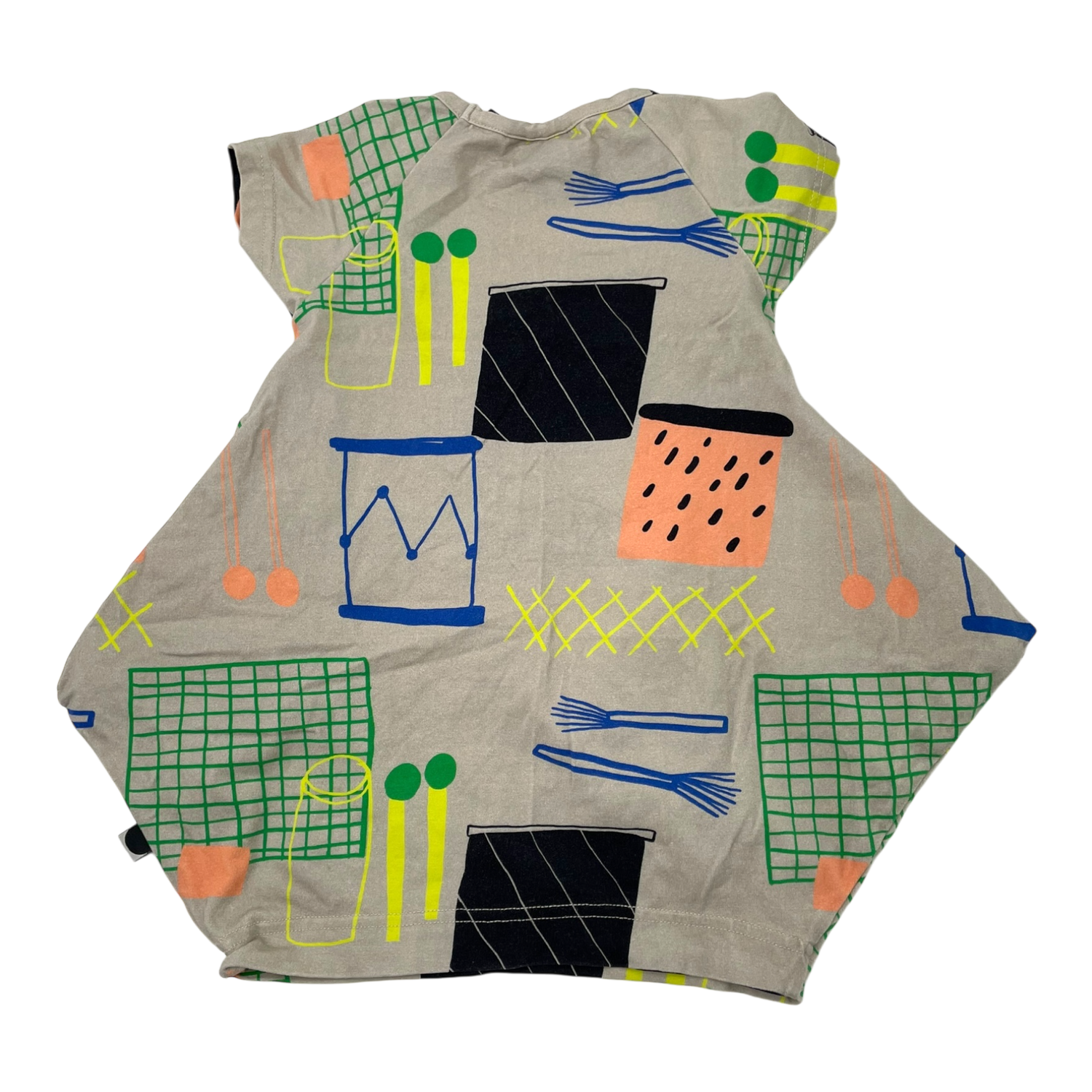 T-shirt kanto dress, figures | 74/80cm