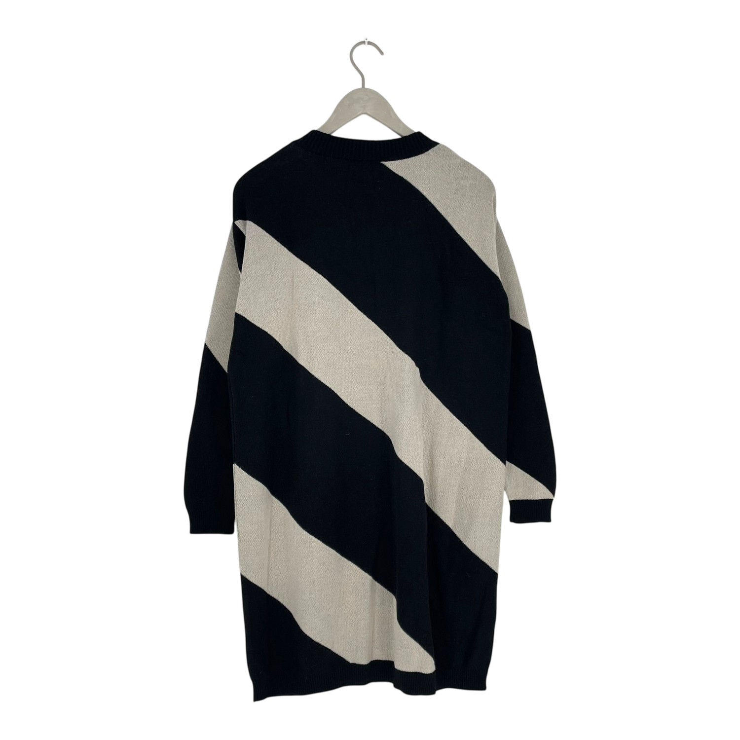 Knitted dress, stripes | woman XS/S