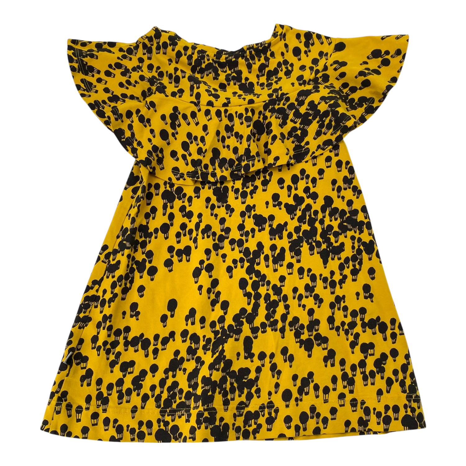 Frill dress, yellow | 98/104cm
