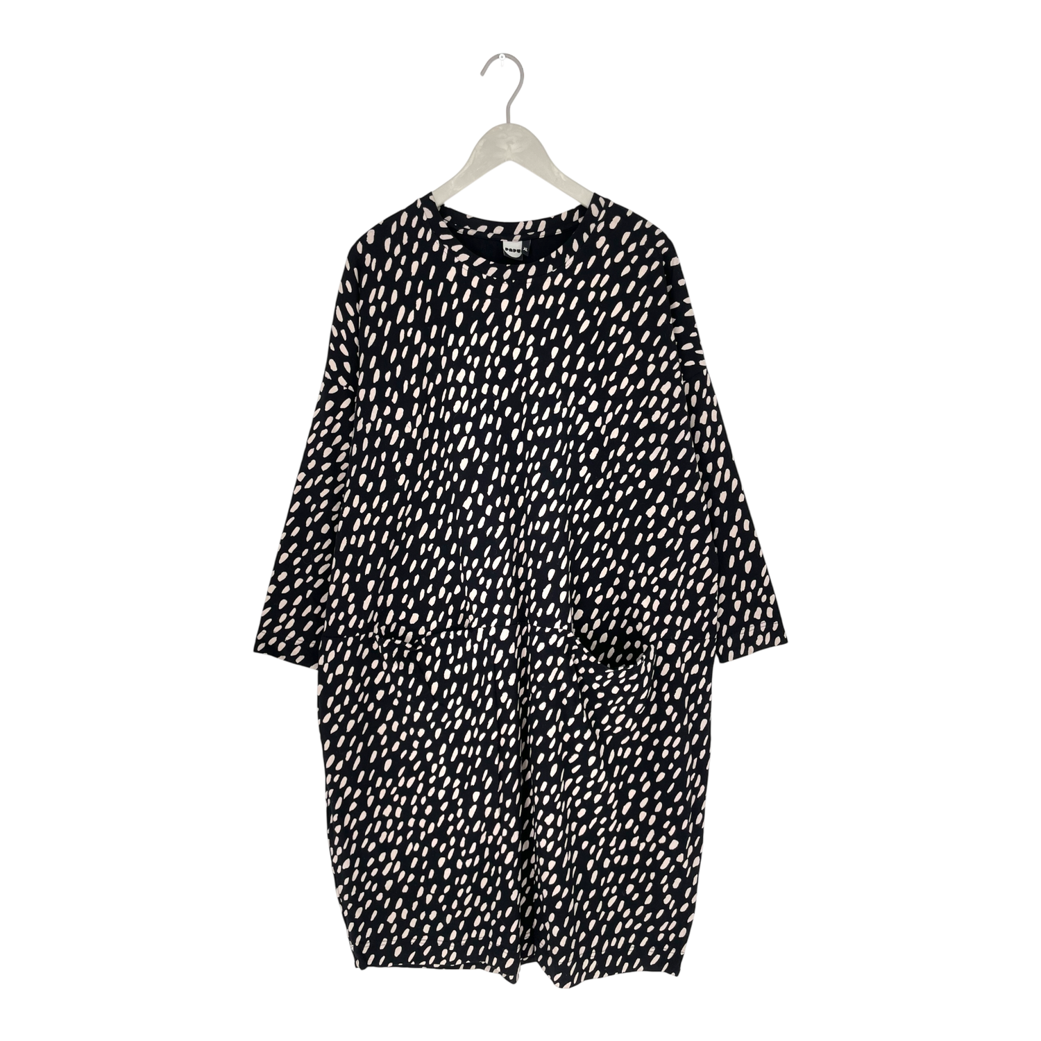 Giant split dress, grain | woman XL