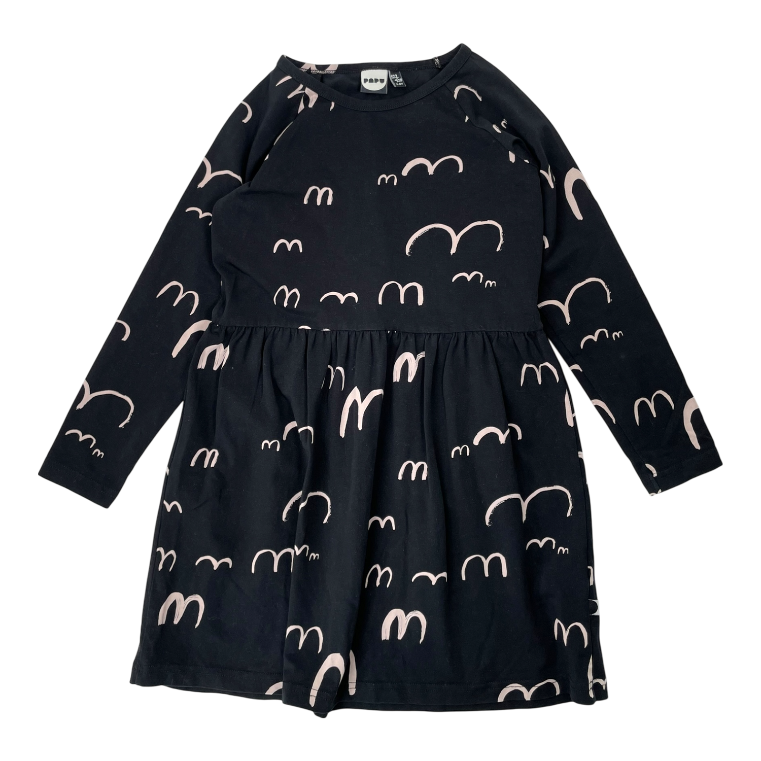Gather dress, birdie | 122/128cm