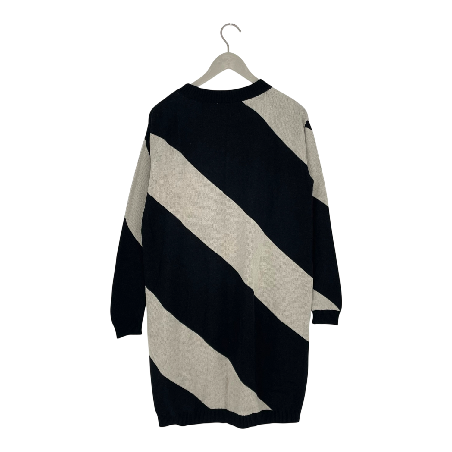 Knitted dress, stripes | woman S