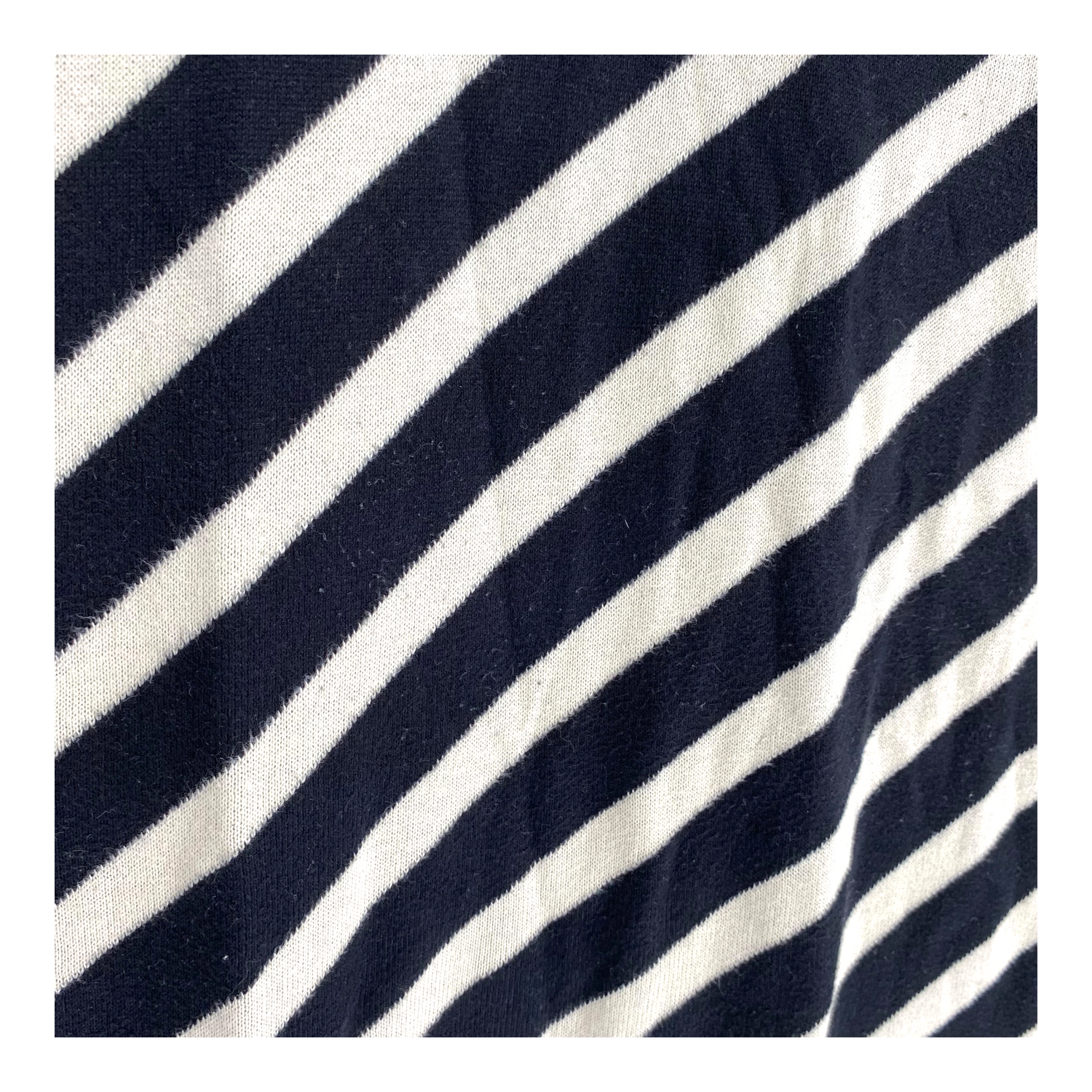 Long knitted cardigan, stripes | woman XS/S