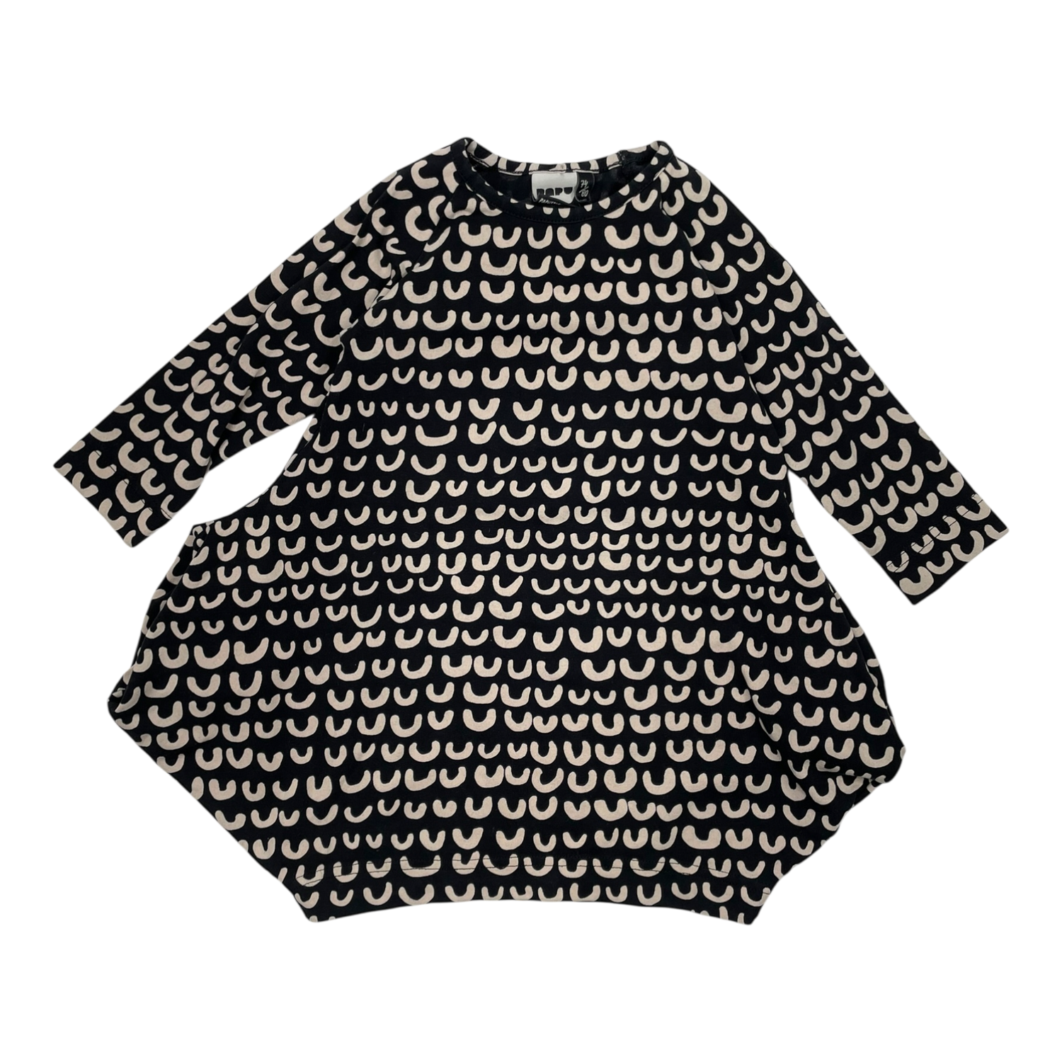 Kanto dress, beans | 74/80cm