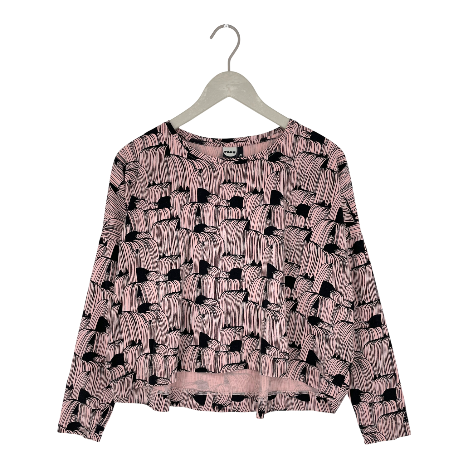 Cropped shirt, curved | woman M