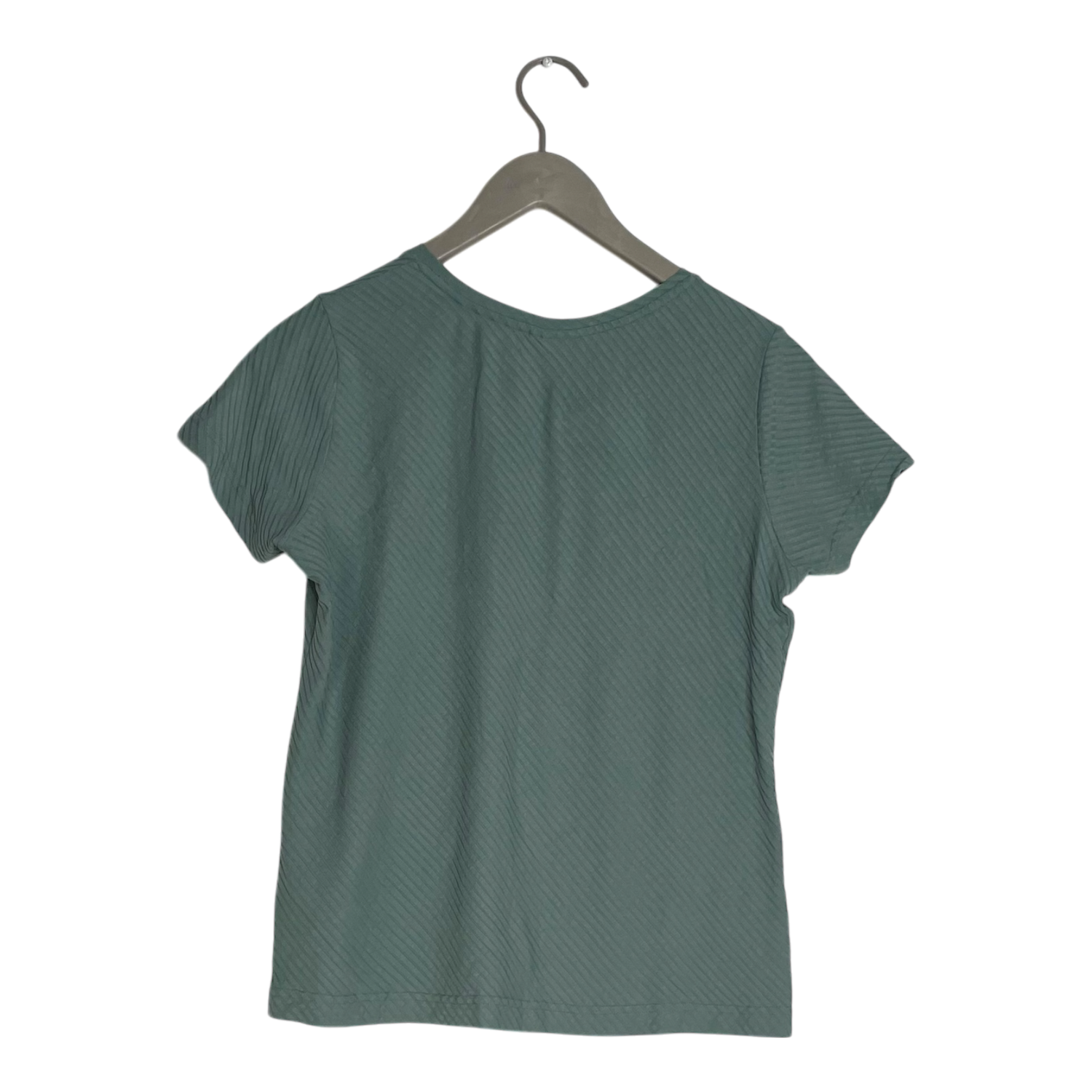T-shirt, diagonal rib | woman L