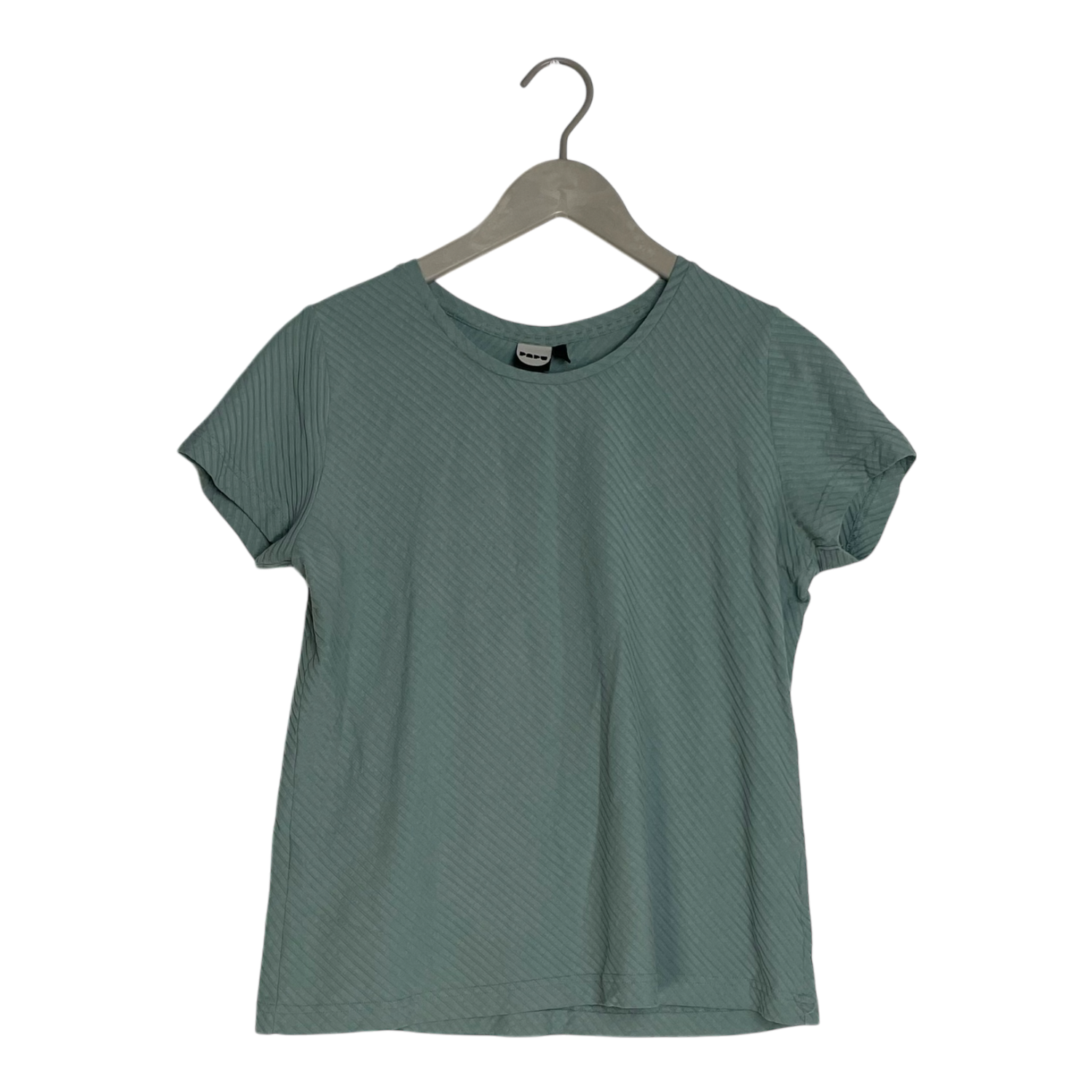 T-shirt, diagonal rib | woman L