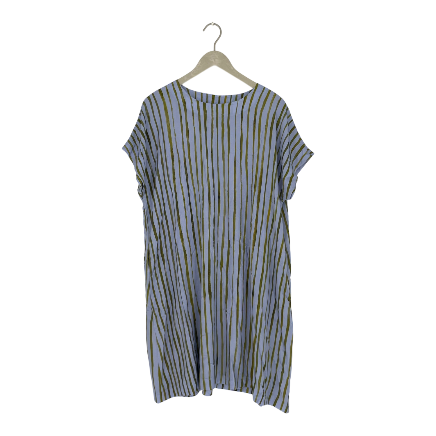 Boxy dress, stripes | woman S