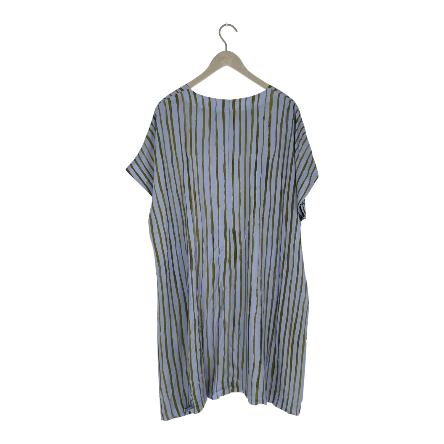 Boxy dress, stripes | woman XL