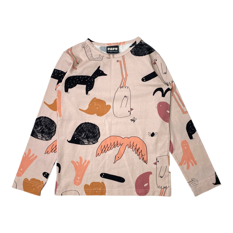 Papu shirt, animals | 122/128cm