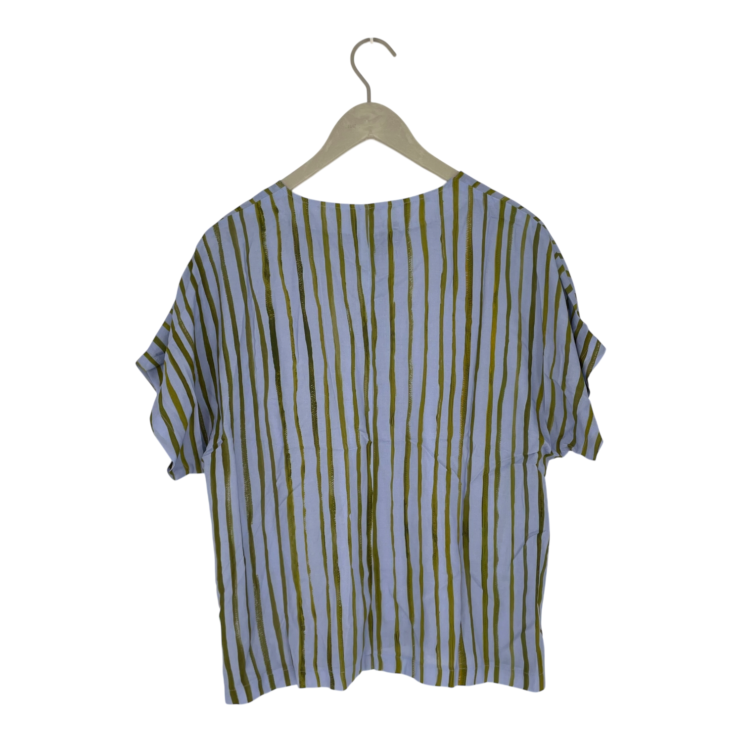 Boxy shirt, stripes | woman S