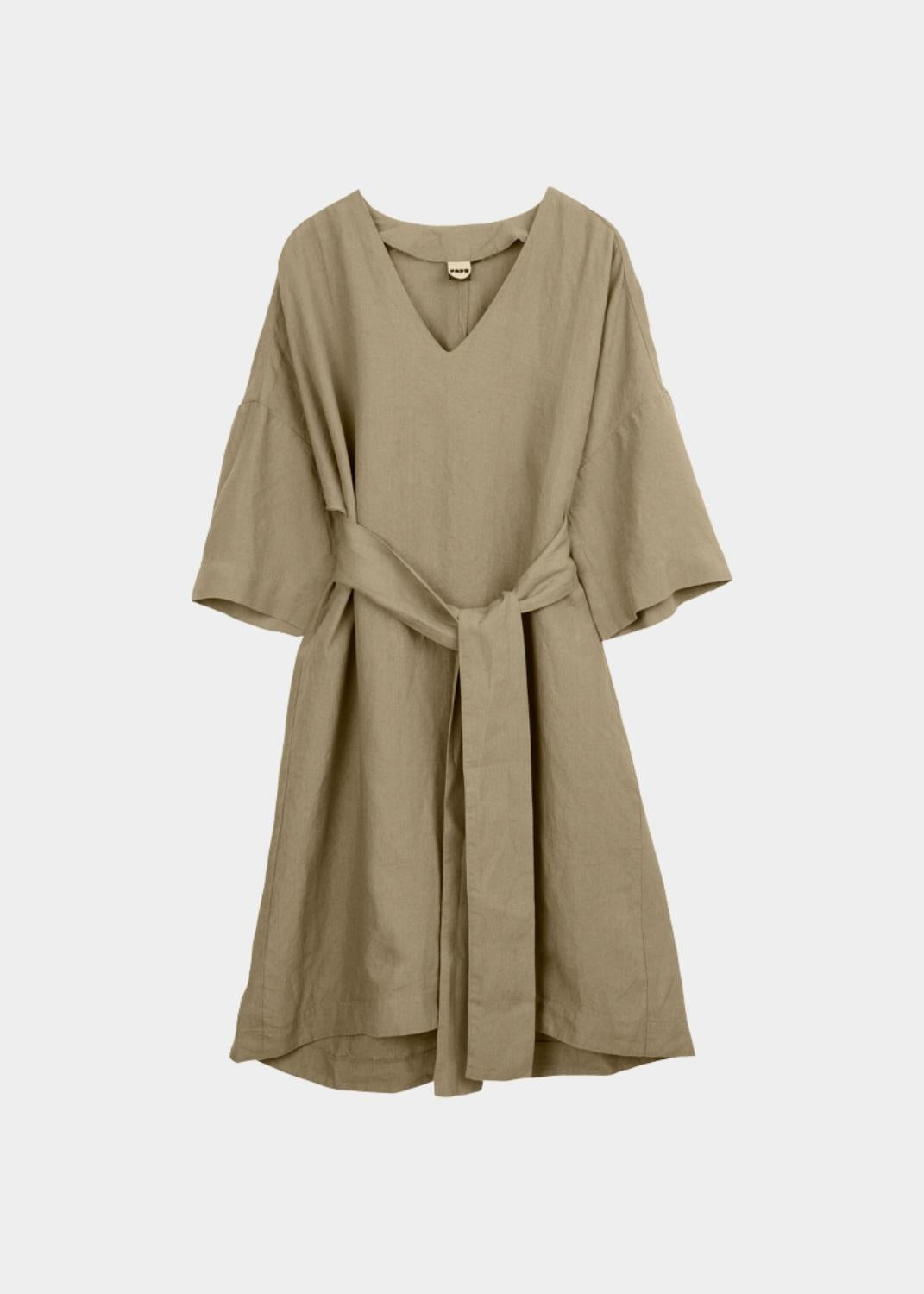 CAFTAN-pellavamekko, Golden Green