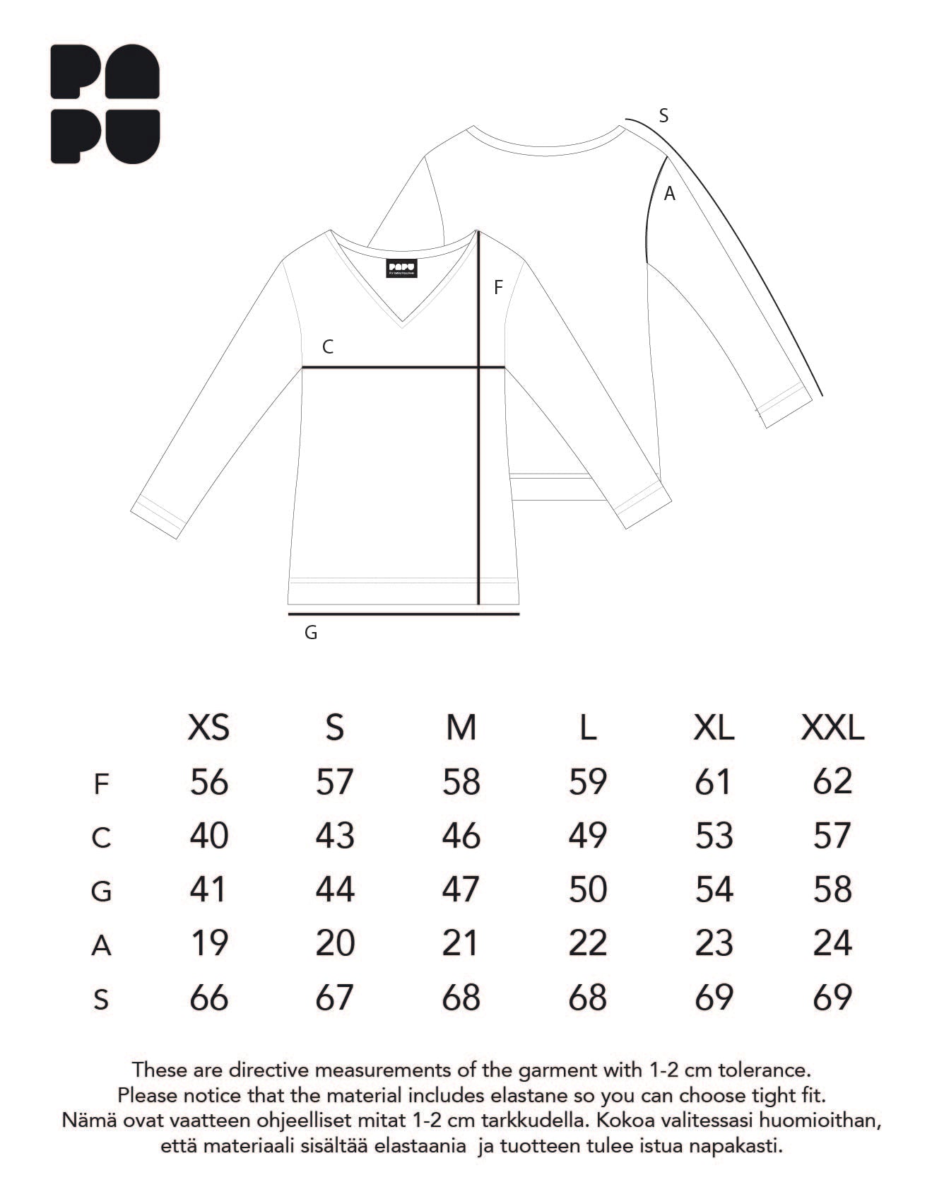 4/4 HIHAINEN PAITA, Connection