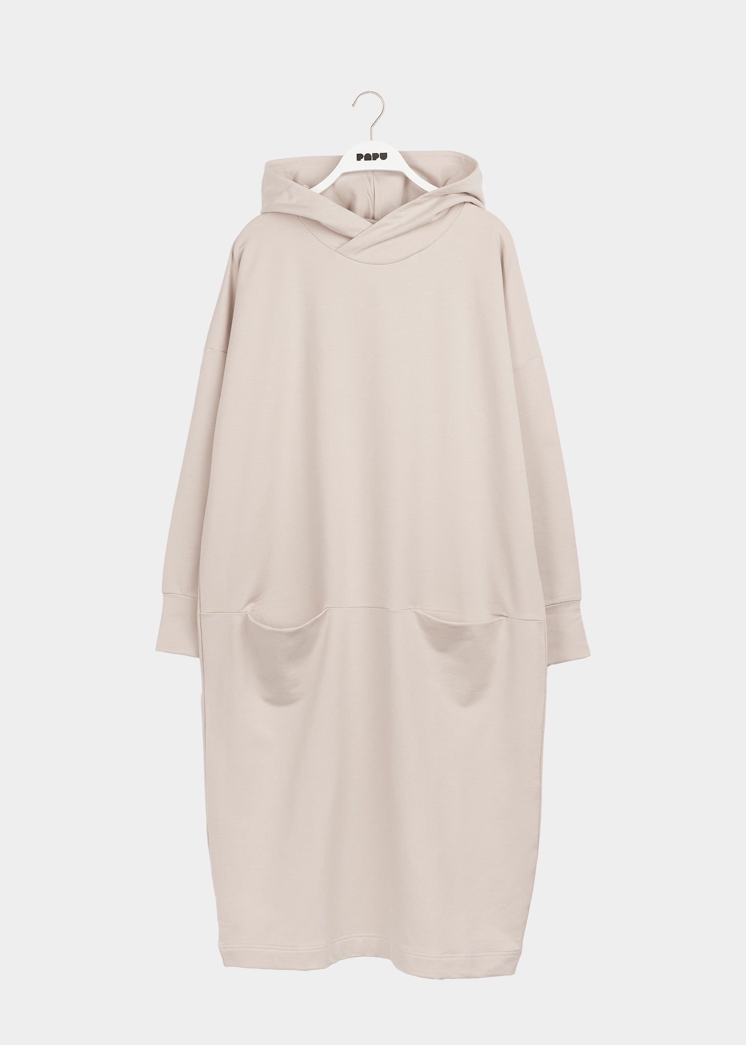 GIANT HOODIE -mekko, Sand, naisten