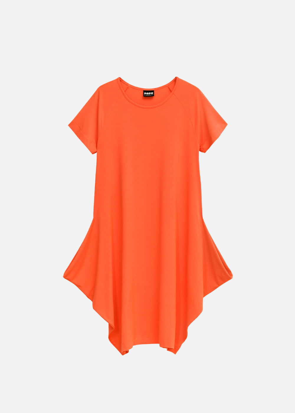KANTO DRESS, lyhythihainen, Glow Orange, naisten