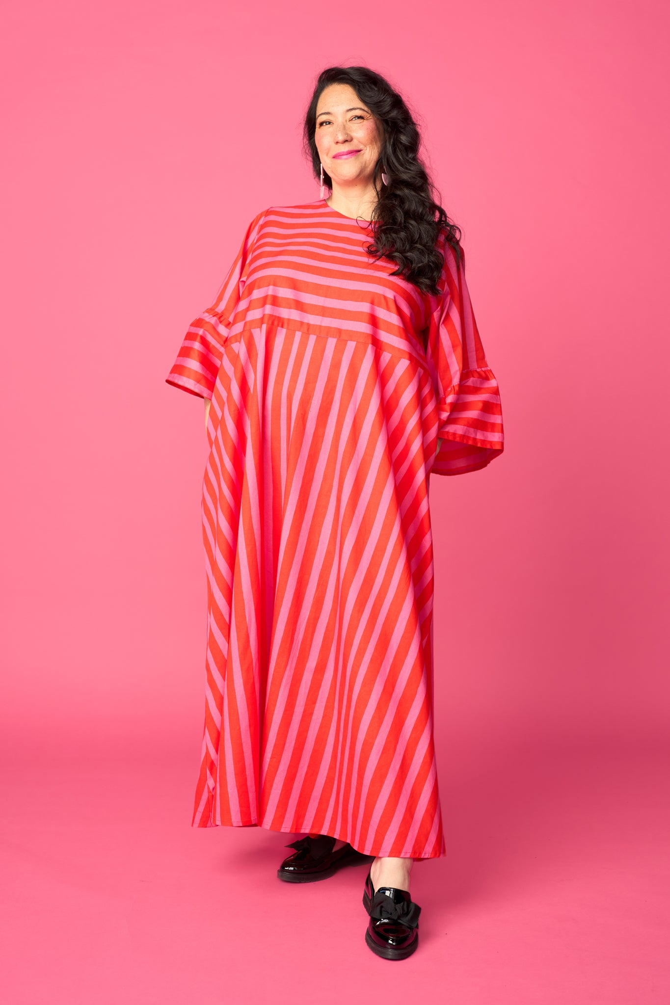 TWIST-mekko, Paris stripe pink
