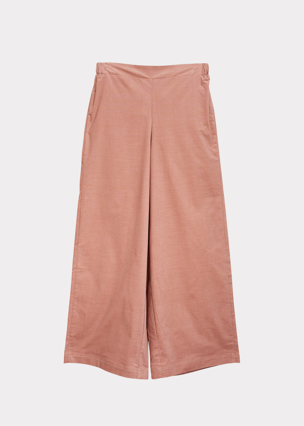 BOHO-housut, Smoky Pink Vakosametti