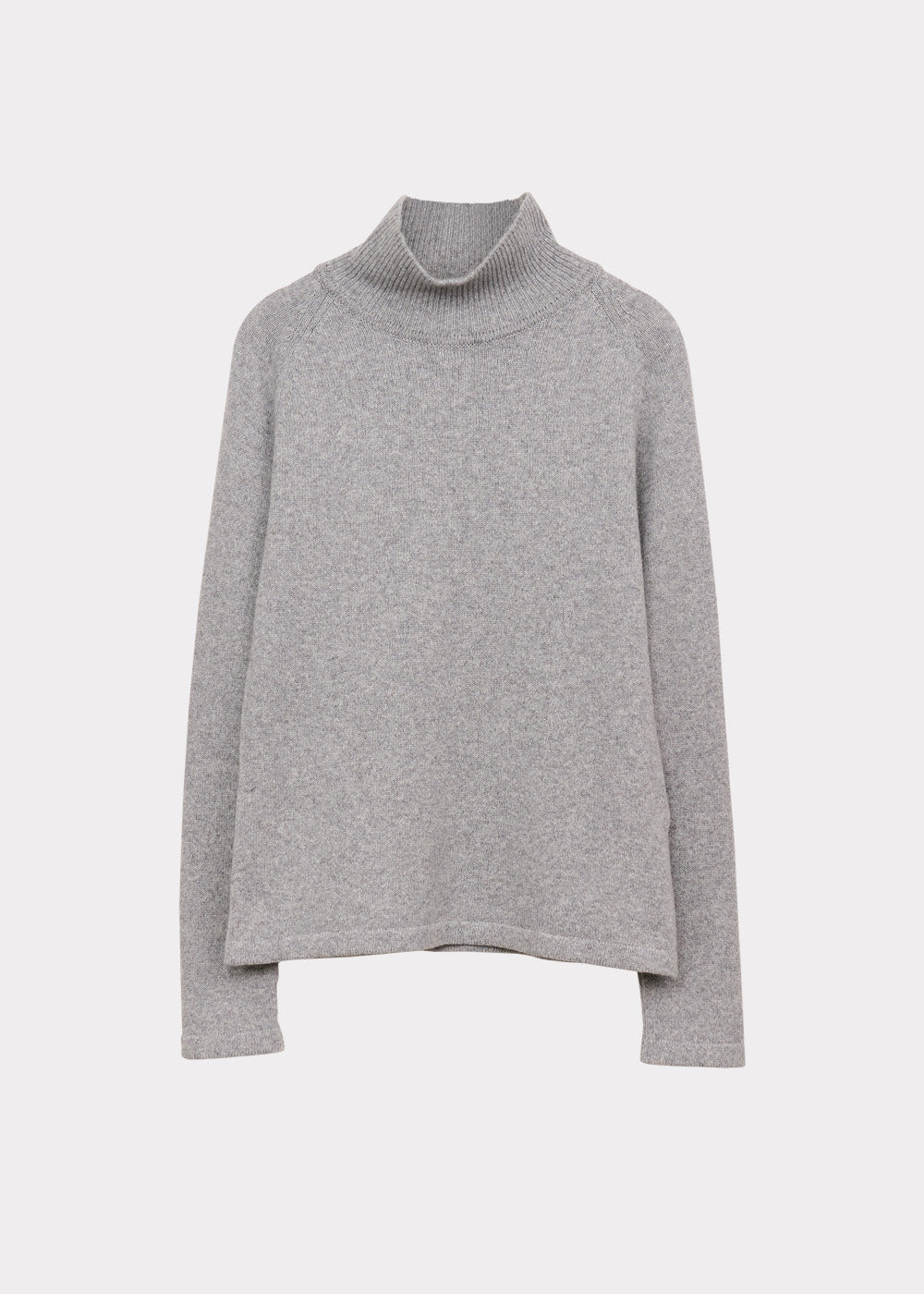 POLO-neule, Melange Grey