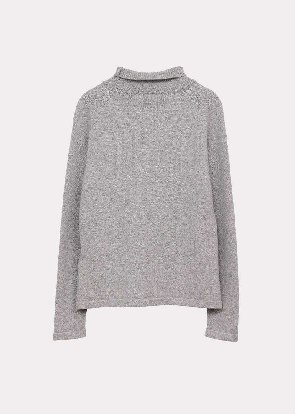 POLO-neule, Melange Grey