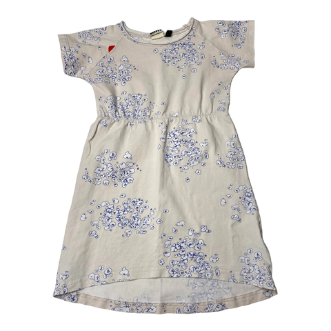 Papu t-shirt dress, vanilla | 122/128cm