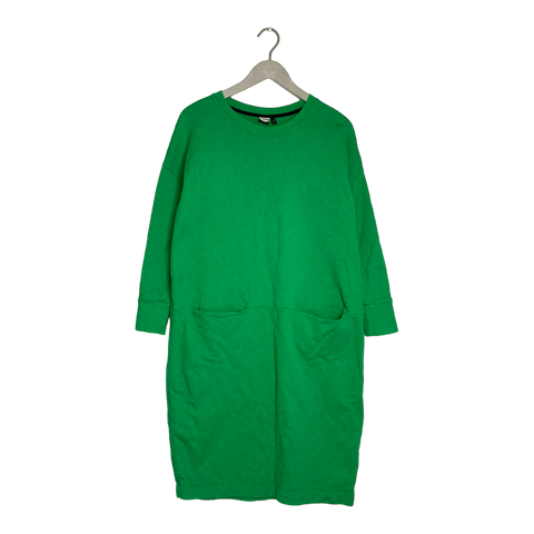 Papu giant split dress, green | woman S