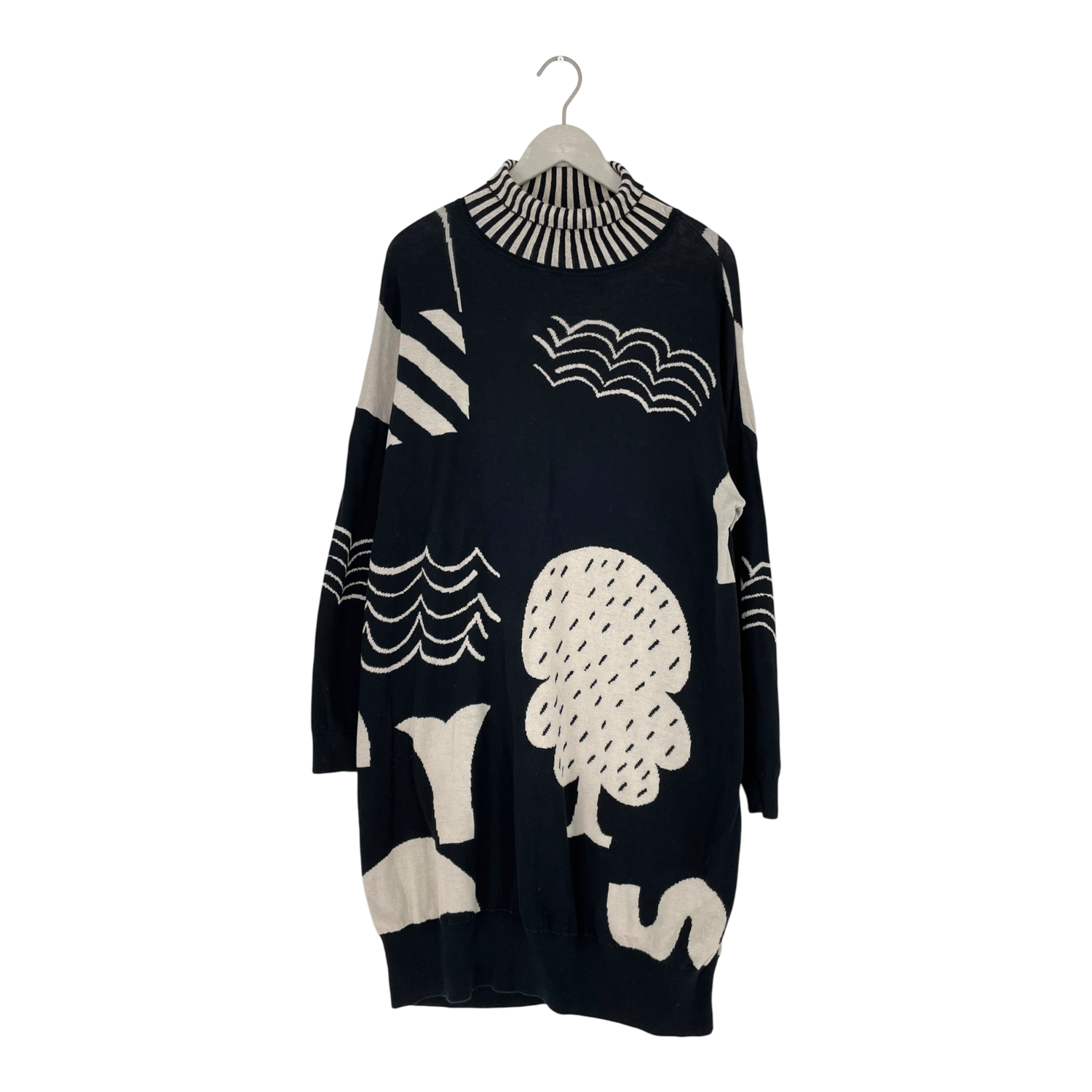Knitted dress, multicolor | woman XS/S