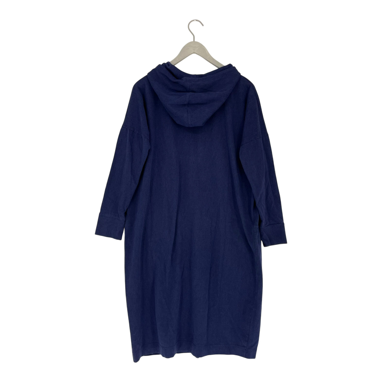 Giant hoodie dress, midnight blue | woman M