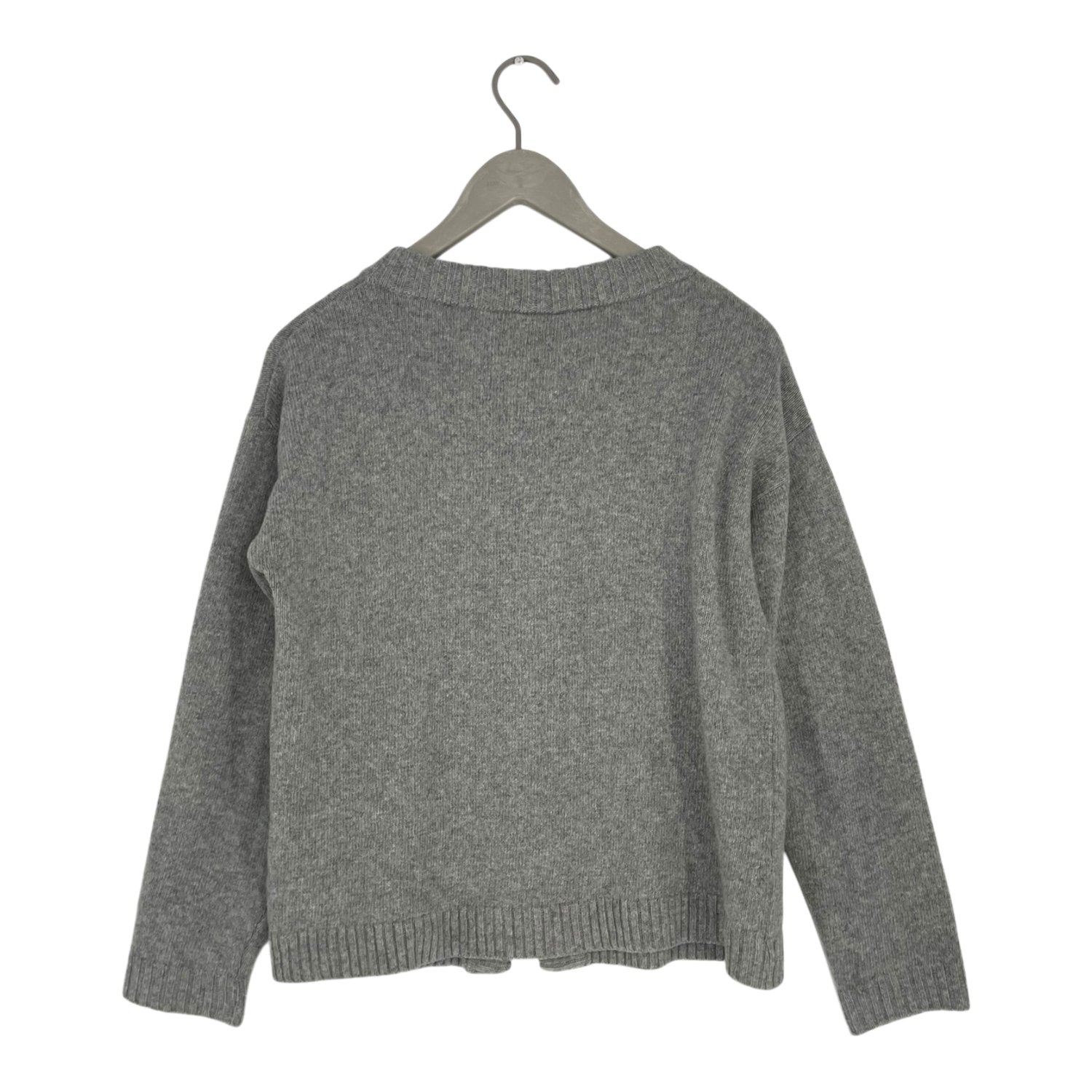 Merino wool cardigan, grey | woman XS/S