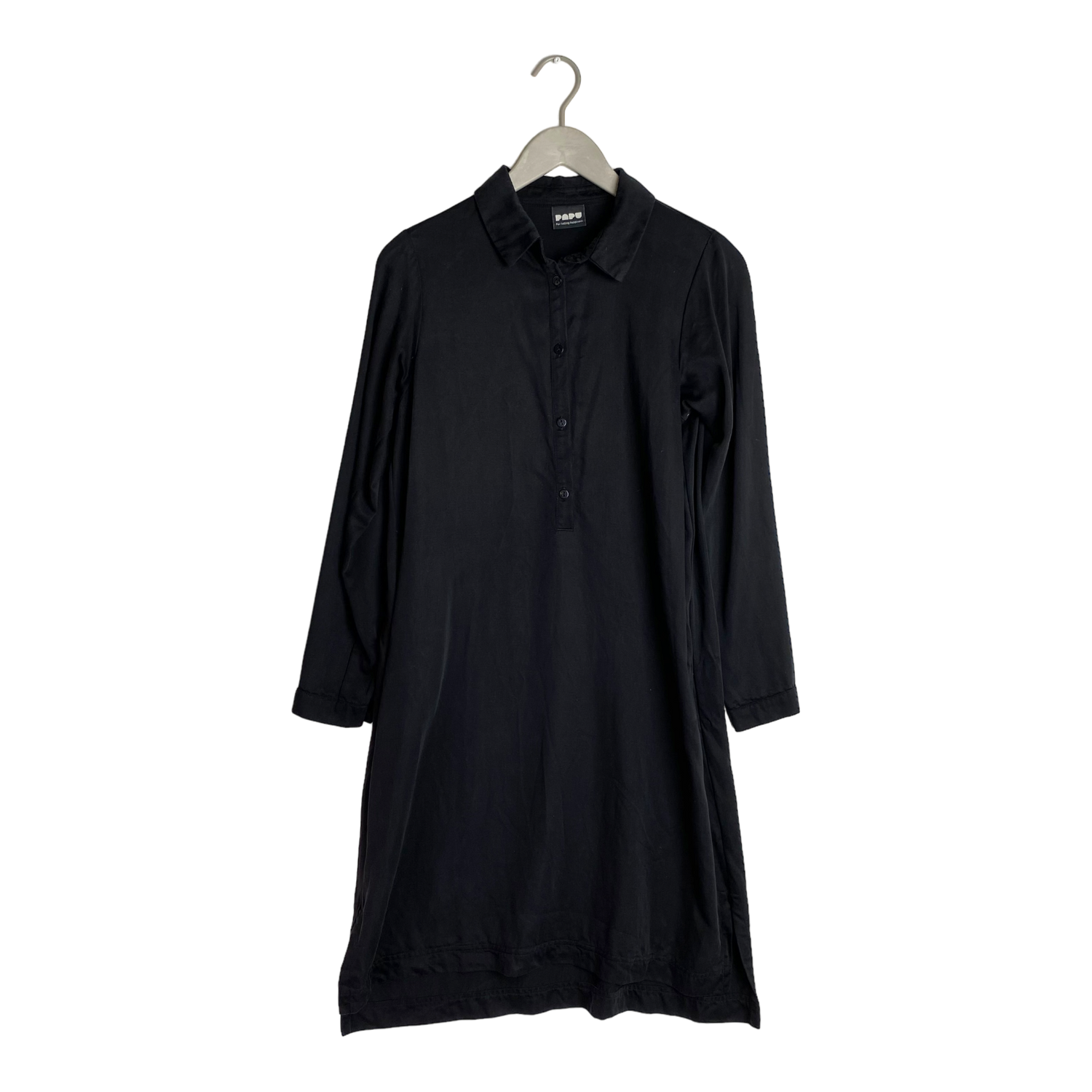 Papu shirt dress, black | woman XS