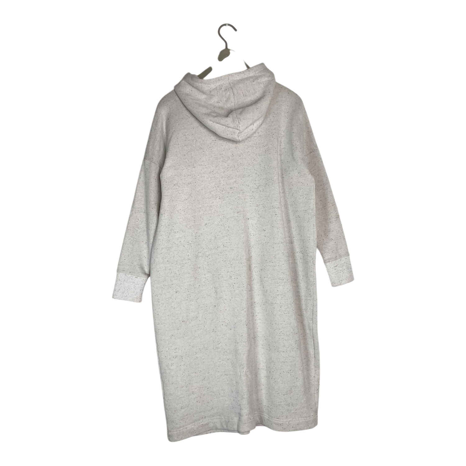 Giant split hoodie dress, dots | woman M