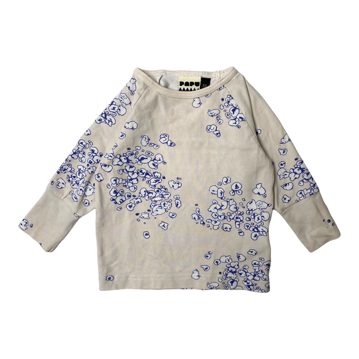 Papu shirt, popcorn | 62/68cm