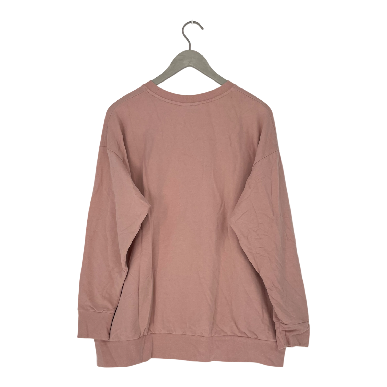 Logo sweatshirt, light pink | woman XL
