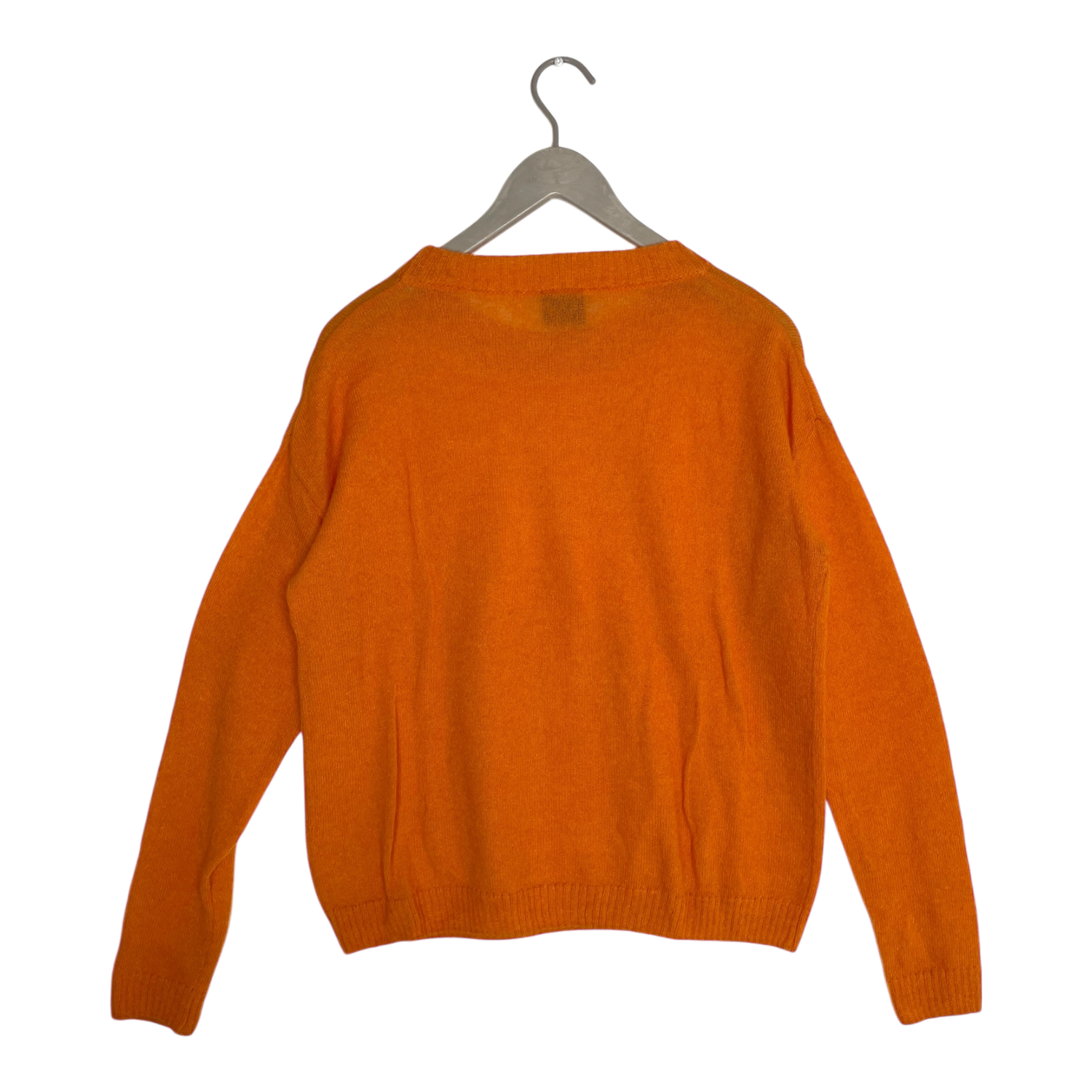 Knitted sweater, orange | woman XS/S