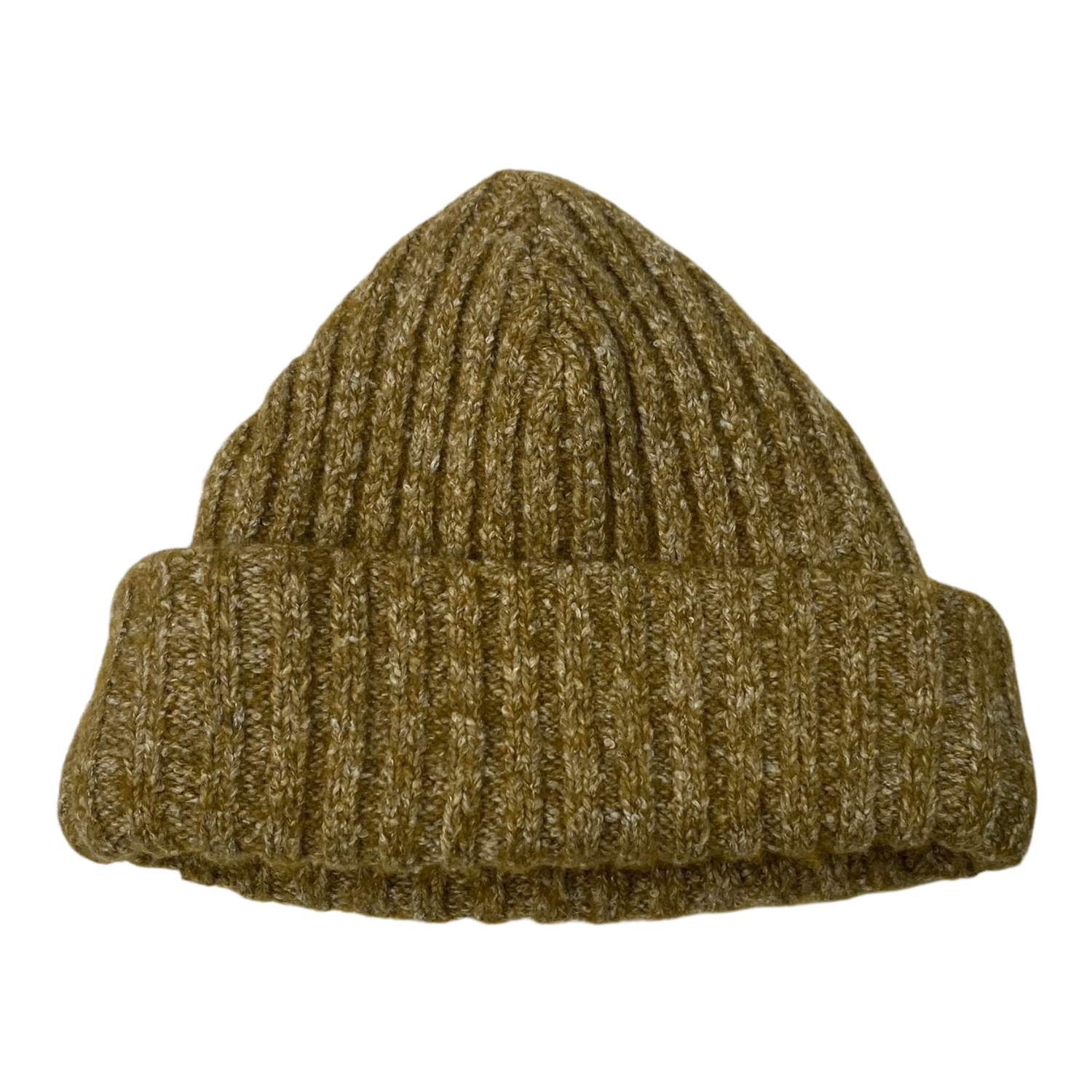 Merino wool giant beanie, olive green | woman