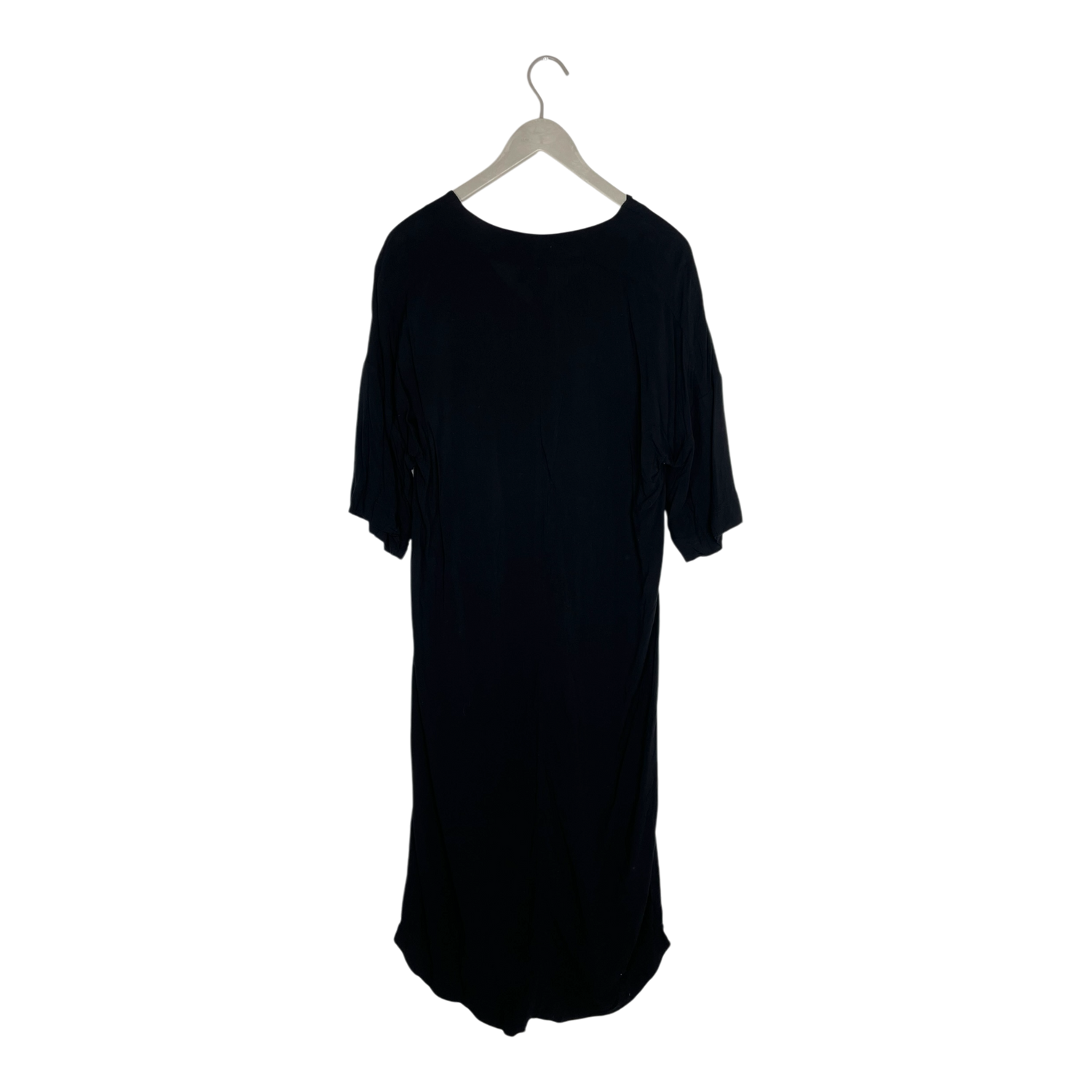 Short sleeve dress, black | woman XS/S