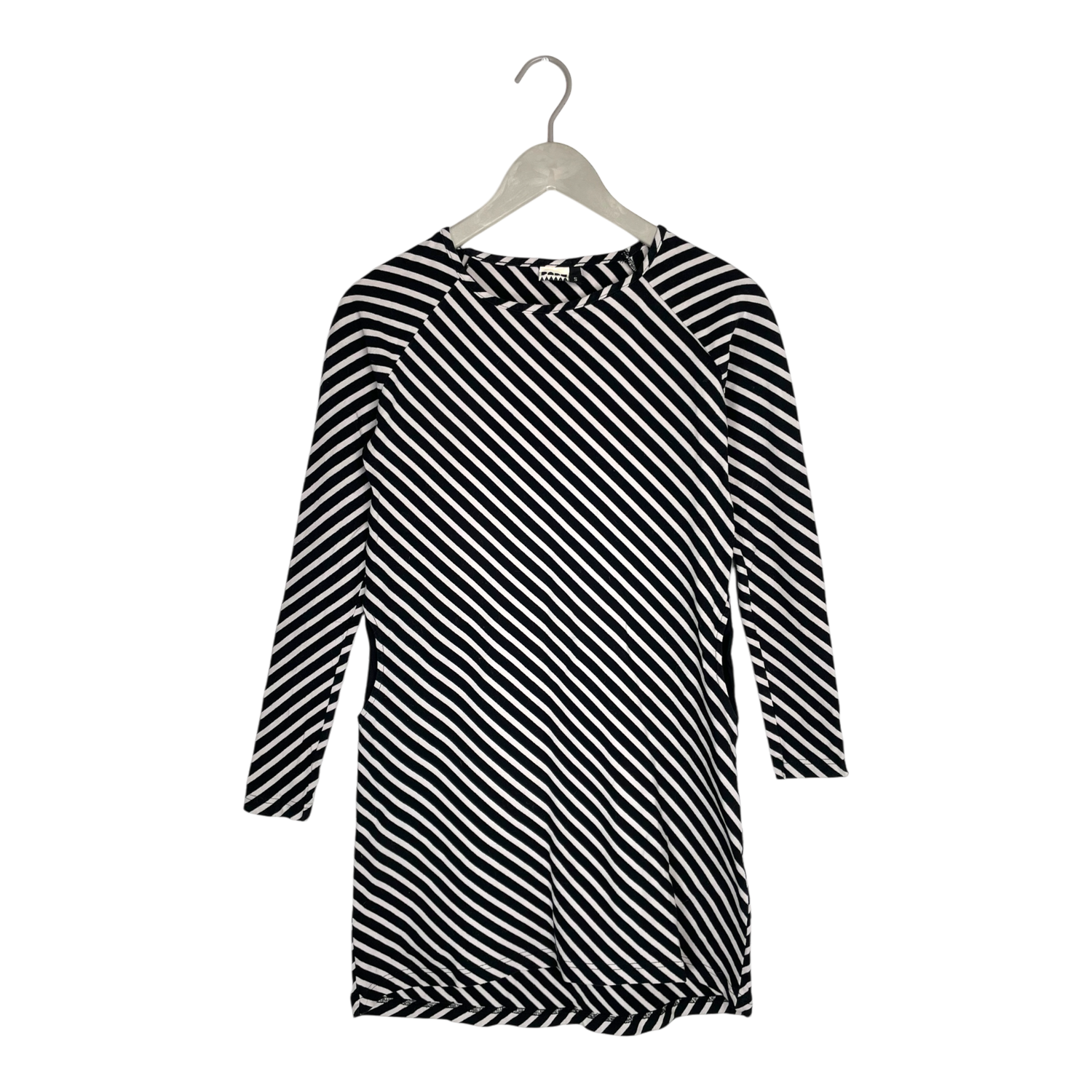 Stripe tunic, black/white | woman S