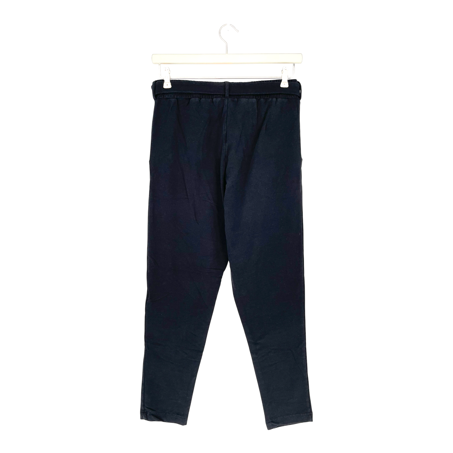 Belted sweatpants, black| woman M