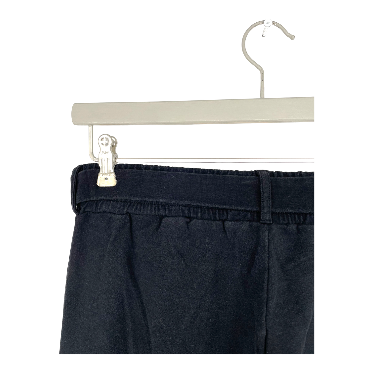 Belted sweatpants, black| woman M