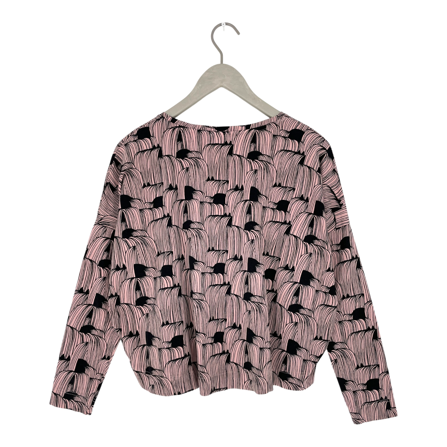 Cropped shirt, curved | woman M