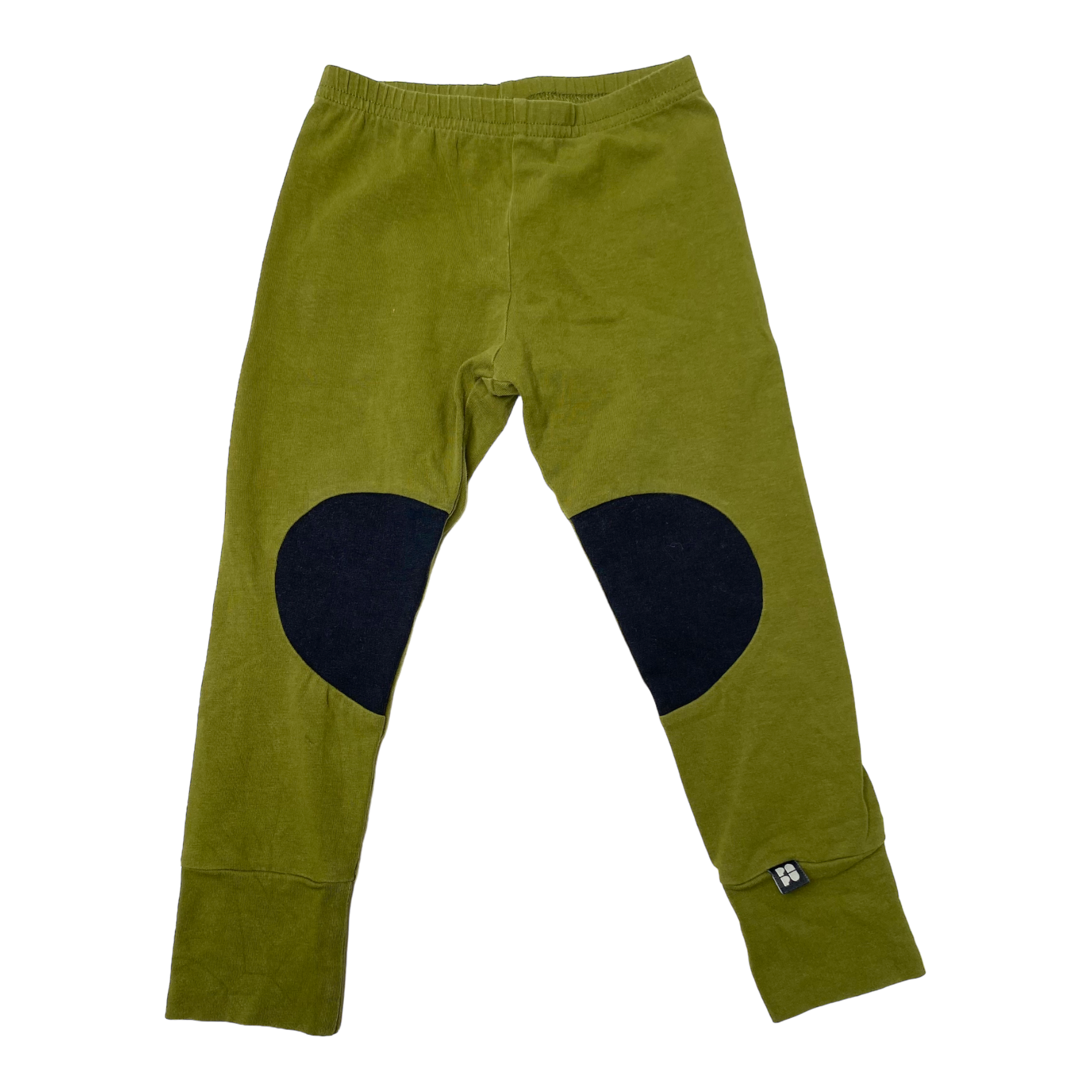 Papu patch leggings, olive | 86/92cm