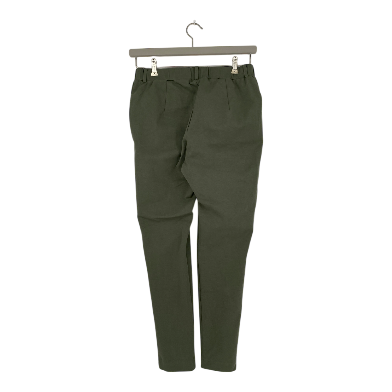 Cropped sweatpants, moss green | woman M